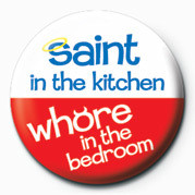 Button SAINT IN THE KITCHEN&