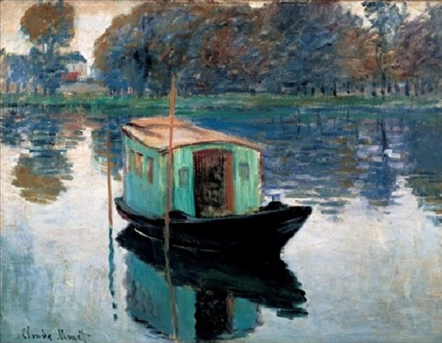 Druk artystyczny The Studio Boat, 1874