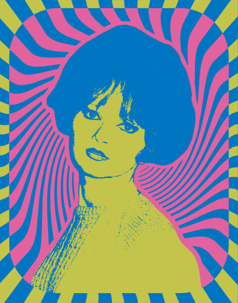 Levně Plakát, Obraz - Pop poster from the sixties v2, Shanina, 30 × 40 cm