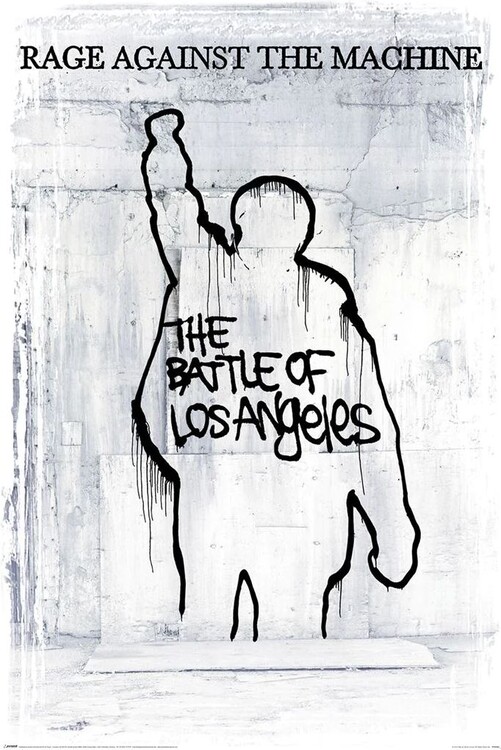 Plakát, Obraz - Rage Against The Machine - The Battle for Los Angels, 61x91.5 cm