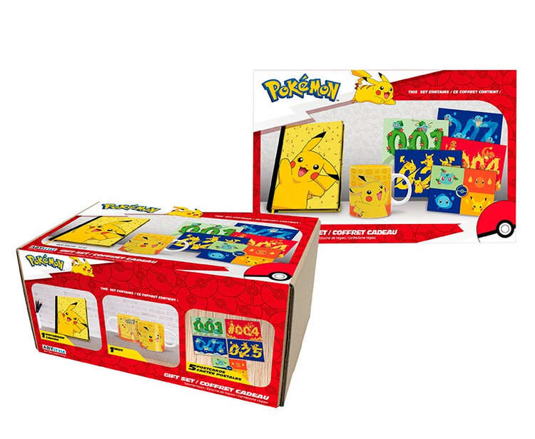 Darčekový set Pokemon - Pikachu