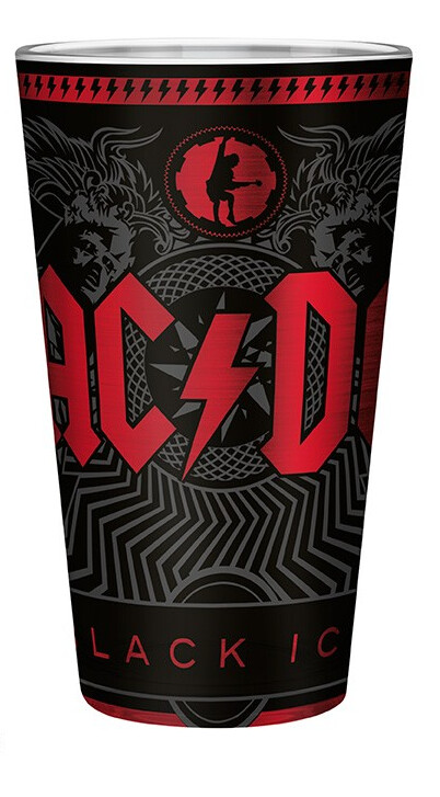 Sklenička AC/DC - Black Ice, 0,4 l