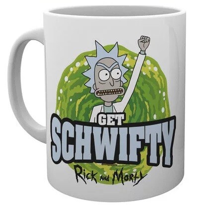 Tazza Rick And Morty - Get Schwifty