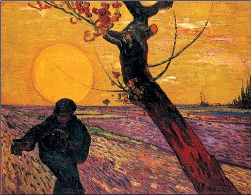 Reproducción de arte The Sower, 1888