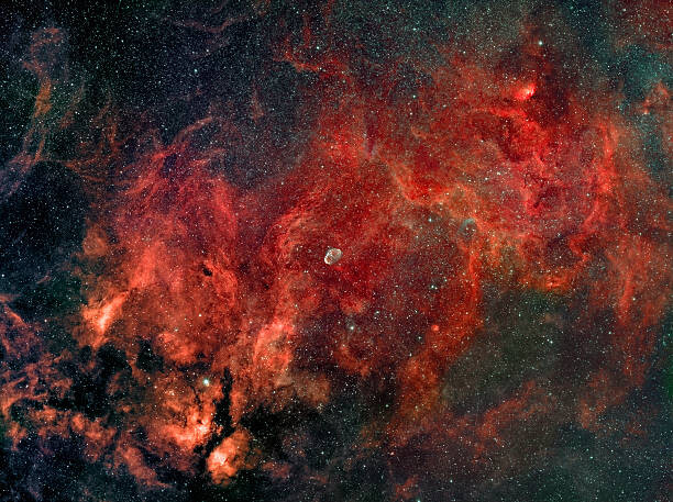 Levně Plakát, Obraz - Widefield view of the Crescent Nebula,, Stocktrek Images, 40 × 30 cm