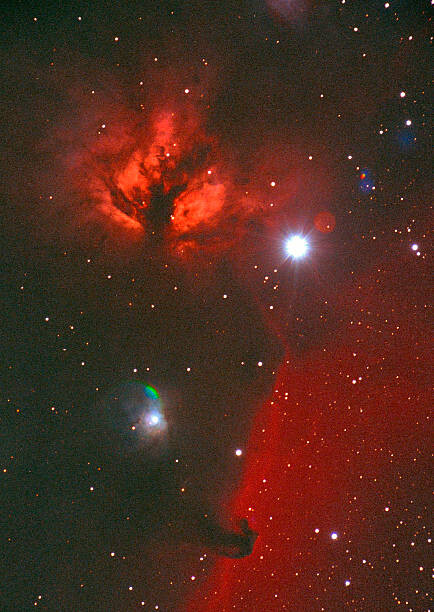 Levně Plakát, Obraz - Horse-headed Demon Nebula, imagenavi, 30 × 40 cm