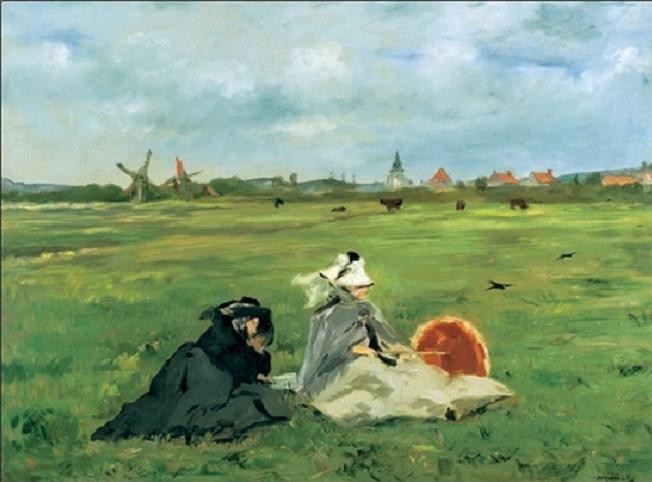 Umělecký tisk Les hirondelles, 1873