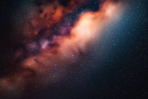 Levně Plakát, Obraz - Milky Way, stars and nebula, arvitalya, 40 × 26.7 cm
