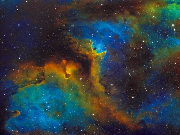 Levně Plakát, Obraz - The Soul Nebula in the, dzika_mrowka, 40 × 30 cm