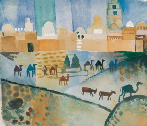 Kunstdruk Kairouan I, 1914