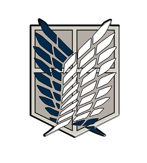 Button Attack on Titan - Scout badge