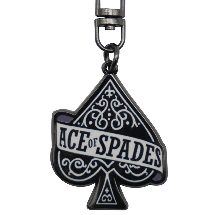 Klíčenka Motorhead - Ace of Spades, 2,3 x 5,3 cm
