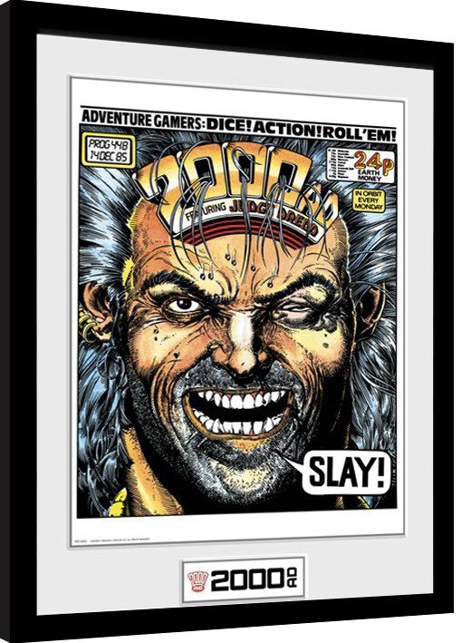 Zarámovaný plakát 2000 AD - Slay