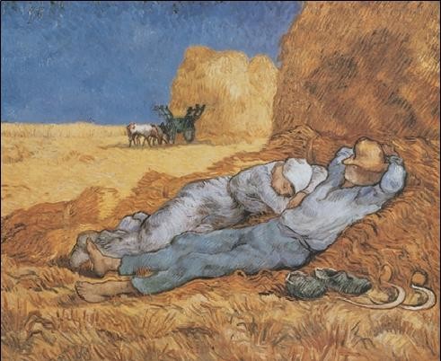 Umělecký tisk Polední odpočinek, 1890