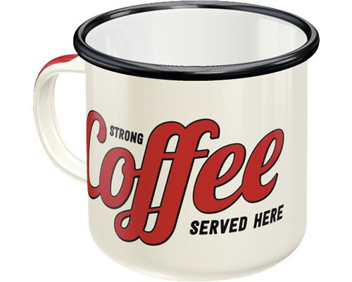 Koffie mok Coffee served here