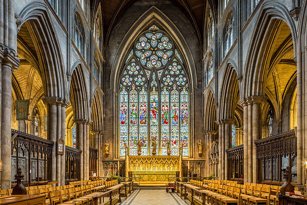 Levně Plakát, Obraz - The choir of Ripon cathedral., Julian Elliott Photography, 40 × 26.7 cm