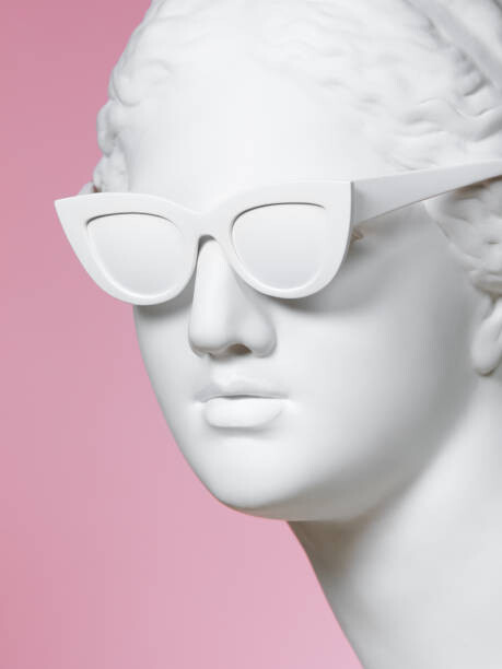 Levně Plakát, Obraz - Greek Goddess wearing sunglasses, lambada, 30 × 40 cm