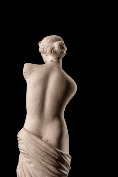 Plakát, Obraz - gypsum plaster sculpture of Venus, Kozlik_Mozlik, 26.7 × 40 cm