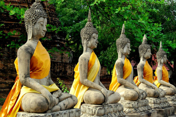 Levně Plakát, Obraz - Ayutthaya, Thailand, Lee Snider, 40 × 26.7 cm
