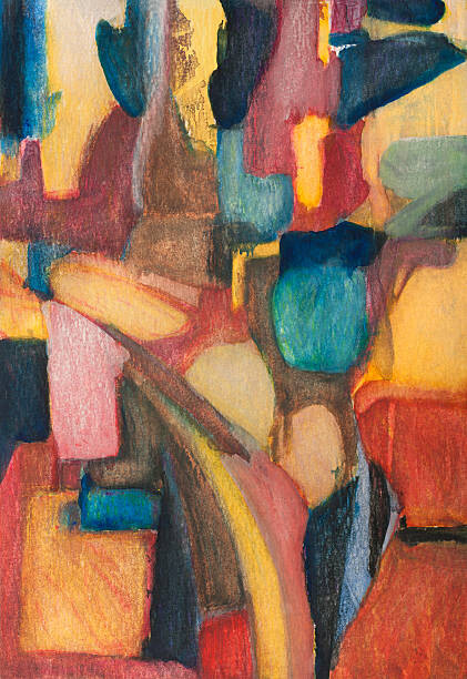 Levně Plakát, Obraz - Abstract Painting, philsajonesen, 26.7 × 40 cm
