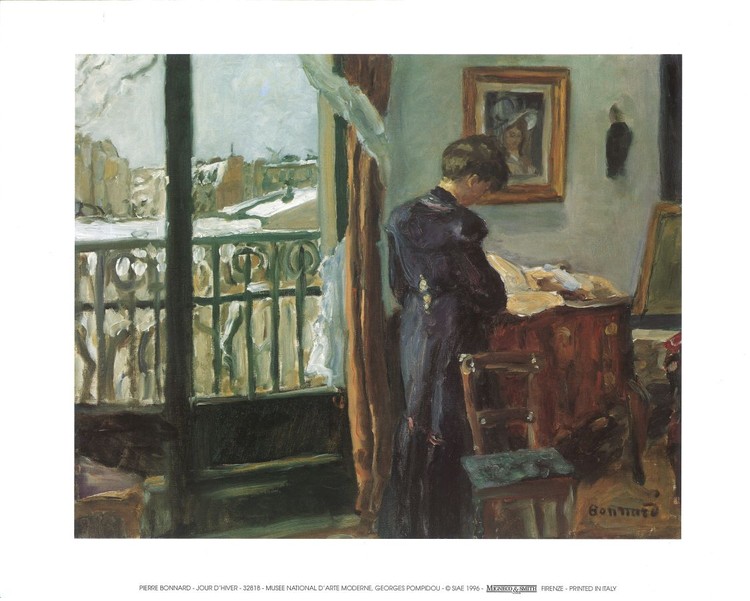 Umělecký tisk Jour d'hiver, 1905