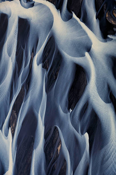Levně Plakát, Obraz - Iceland River Delta, Justinreznick, 26.7 × 40 cm