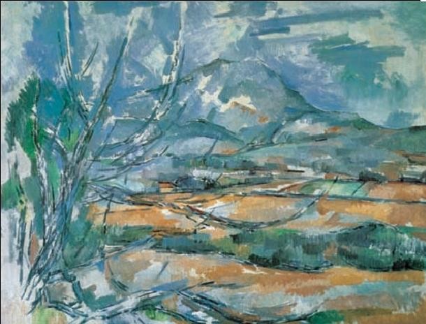 Umělecký tisk Mont Sainte-Victoire