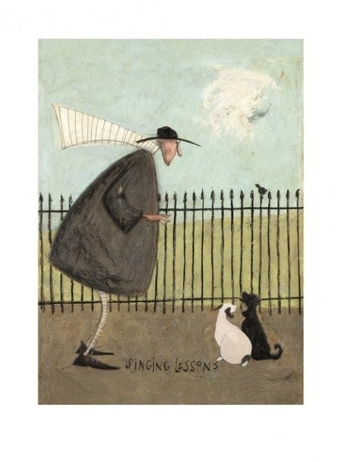 Umělecký tisk Sam Toft - Singing Lessons