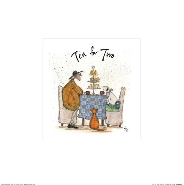 Umělecký tisk Sam Toft - Tea for Two