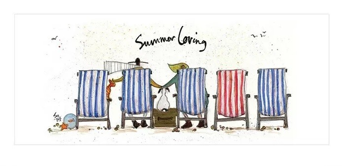 Art Print Sam Toft - Summer Loving