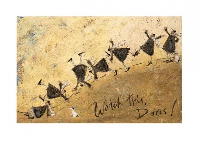 Kunstdruk Sam Toft - Watch This, Doris!