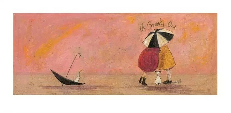 Kunstdruk Sam Toft - A Sneaky One II