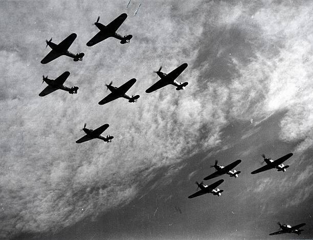 Levně Plakát, Obraz - Battle of Britain, World War II, 1940, Photos.com, 40 × 30 cm