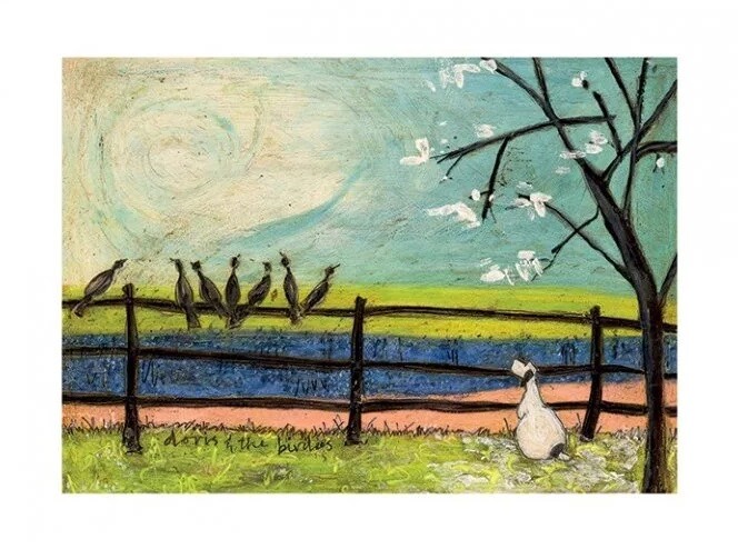 Kunstdruk Sam Toft - Doris and the Birdies