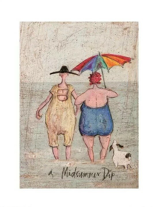 Kunstdruck Sam Toft - Midsummer Dip