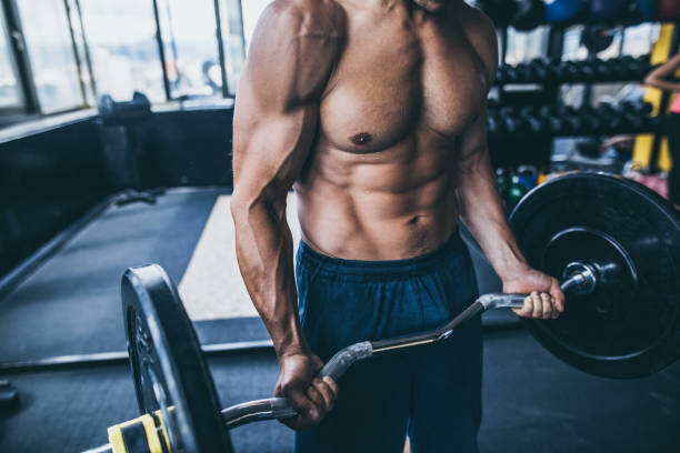 Levně Plakát, Obraz - Bodybuilders abdominal muscles, Constantinis, 40 × 26.7 cm