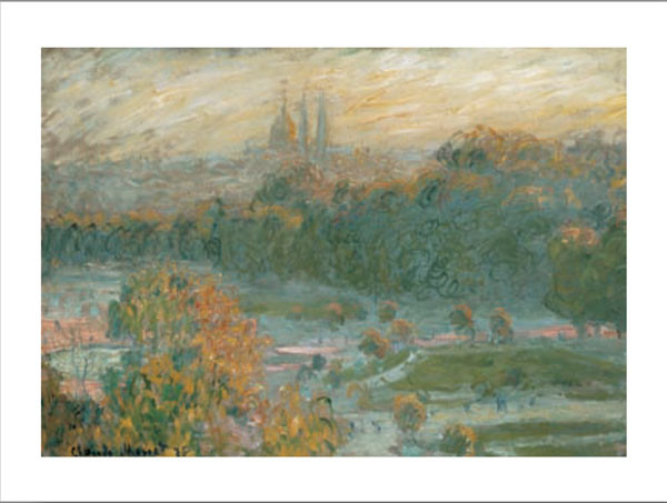 Umělecký tisk Tuileries (studie), 1875