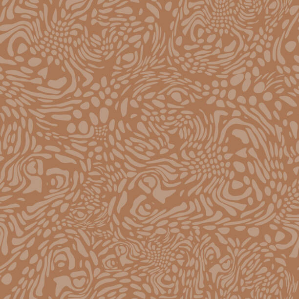 Levně Plakát, Obraz - Natural camouflage. Free-form organic shapes. Stylish, Dana Kulbayeva, 40 × 40 cm