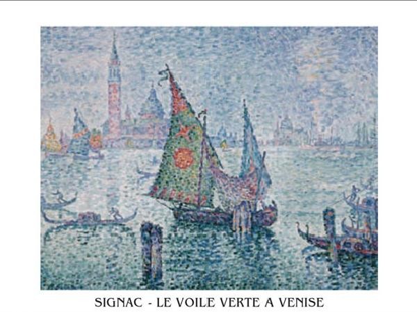 Stampa d'arte The Green Sail, Venice, 1902