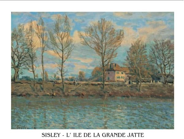 Umělecký tisk l'Île de la Grande Jatte