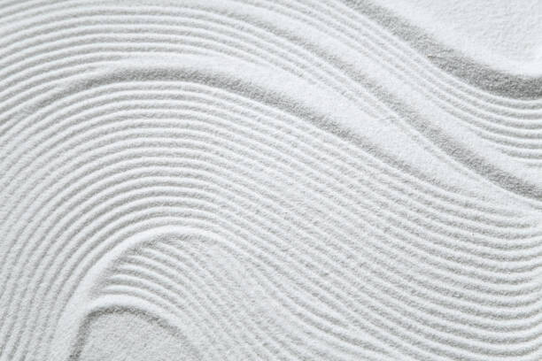 Levně Plakát, Obraz - White sand pattern, Studio Images, 40 × 26.7 cm
