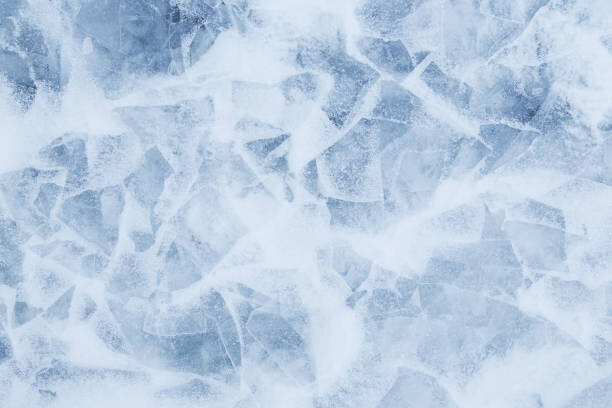 Levně Plakát, Obraz - Minimalistic background of snow and ice, Tuomas A. Lehtinen, 40 × 26.7 cm