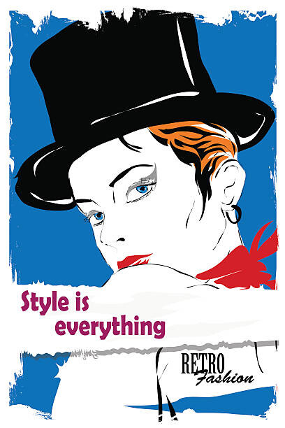 Levně Plakát, Obraz - Fashion girl in sketch-style., Verlen4418, 26.7 × 40 cm