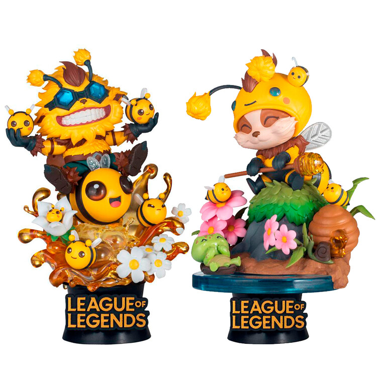 Statuetta League of Legends - Beemo & BZZZiggs Set