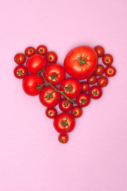Levně Plakát, Obraz - Various sizes of tomatoes arranged into, Larry Washburn, 26.7 × 40 cm