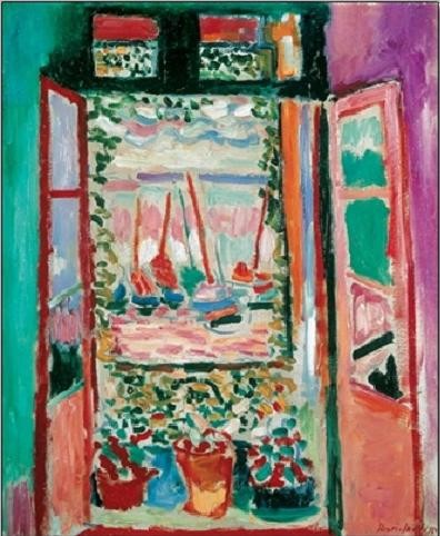Kunstdruk The Open Window, Collioure, 1905