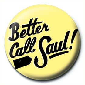 Button Breaking Bad - Better call Saul