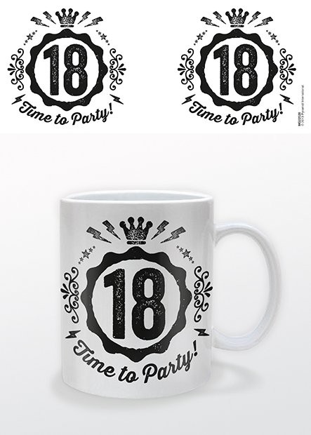 Tazza Compleanno - 18 Time to Party
