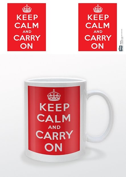 Koffie mok IWM - Keep Calm and Carry On