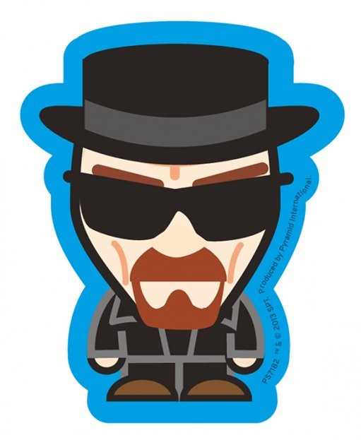 Samolepky Breaking Bad (Perníkový táta) - Heisenberg suit